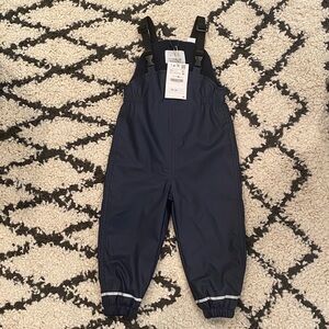 NWT Zara Polar Fleece Rubberized Snowsuit for kids
